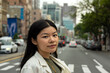 © Lauren Lee/Stocksy - Young person walking in the city