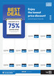 Big deal promotion flyer catalog template