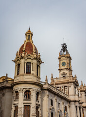 the tower of the church