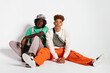 © BONNINSTUDIO/Stocksy - Diverse trendy youngsters in studio