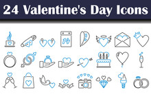 Valentine's Day Icon Set