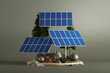 © Marcos Osorio/Stocksy - Solar panel for sustainable energy