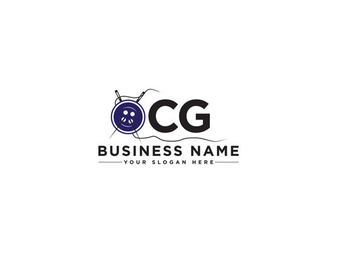 Colorful CG Logo Icon Vector, Letter Cg c g Tailor Logo Image Vector Art For All Kind Of Use