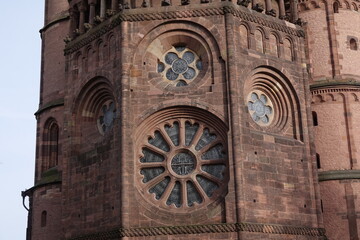 Wall Mural - Fenster am Dom in Worms