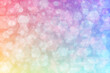 pink and blue abstract defocused background, hexagon shape bokeh pattern
