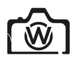 © MdAtiqul - W camera logo design logo icon vector template.