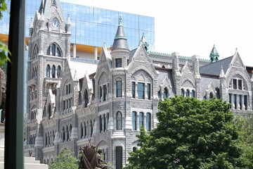 Sticker - Side view of the Old City Hall building in Richmond, Virginia, United States