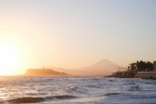 Sunset At Kamakura Beach