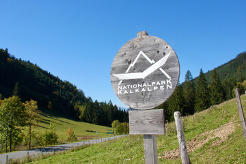 Wall Mural - National park Kalkalpen