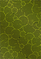 Wall Mural - abstract ornament vector of circular lines