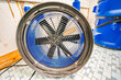 Water restoration fan