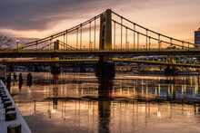 Andy Warhol Bridge In Winter - Pittsburgh 