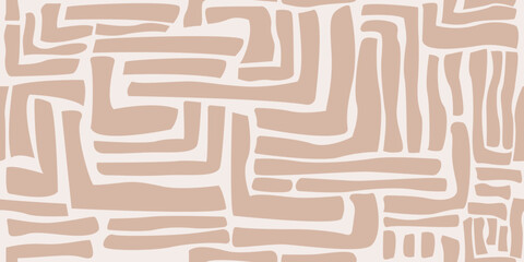 Poster - Drawn corners and rectangles. Vector hand drawn original and stylish. Wall abstract hand-drawn for print surfaces.