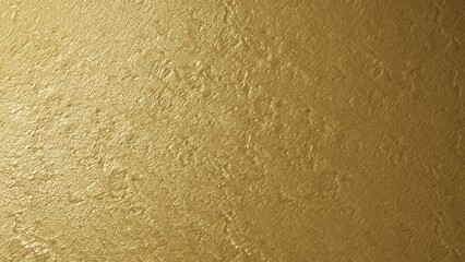 Gold background. Rough golden texture. Luxurious gold paper template for your design. 3D rendering Golden texture with pores. Gold foil texture. Golden surface. gold wall Golden fabric texture.