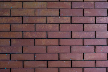 Wall Mural - One of the very common brick formation textures for any relevant illustration.