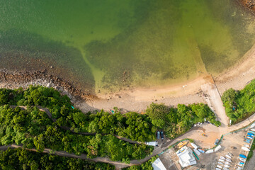 Canvas Print - the Little Palm beach, sai kung, hong kong 5 May 2022