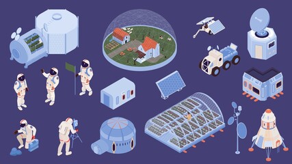 space colonization set