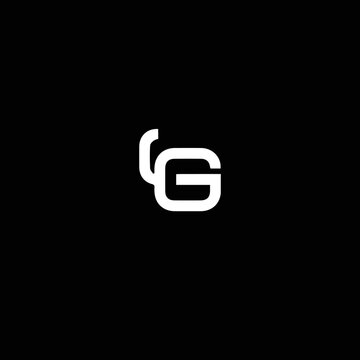 CG CG Logo Design, Creative Minimal Letter CG CG Monogram