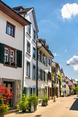 Wall Mural - Traditional architecture of Basel in Switzerland