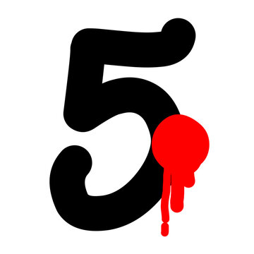 Bloody latin number fonts