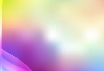 Light Multicolor vector abstract layout.