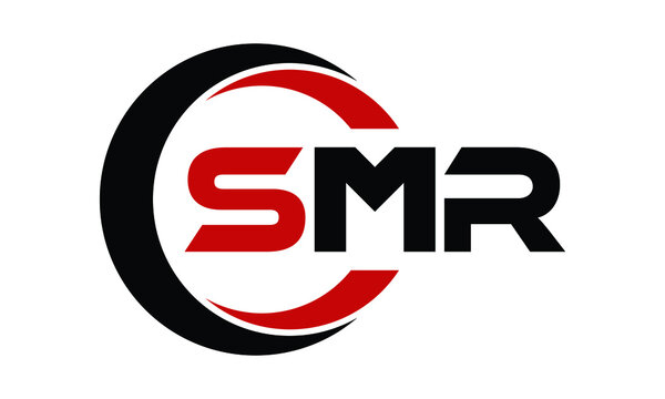 SMR three letter swoosh logo design vector template | monogram logo | abstract logo | wordmark logo | letter mark logo | business logo | brand logo | flat logo | minimalist logo | text | word | symbol