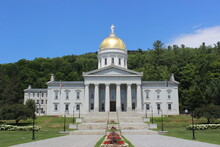 Vermont State House In Montpelier, Vermont