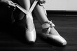 © tugolukof - ballerina feet closeup