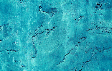 Wall Mural - Bright turquoise blue background