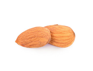 Sticker - Almond. Nuts isolated on white background