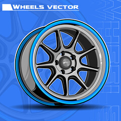 Sticker - Wheel Vector