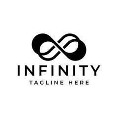 Wall Mural - infinity logo design