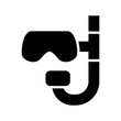 © SUPRIYANTO YANTO - diving mask icon or logo isolated sign symbol vector illustration - high quality black style vector icons