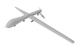 Fototapeta  - Drone aircraft concept 3d illustration model render template