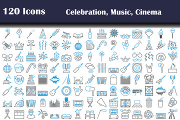 Sticker - 120 Icons Of Celebration, Music, Cinema