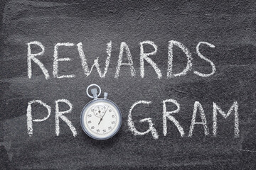 Wall Mural - rewards program watch