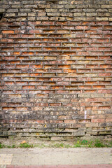 Canvas Print - Old brick wall