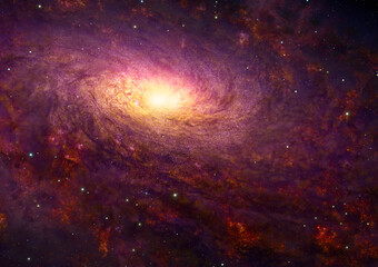 Wall Mural - space galaxy background