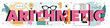 © inspiring.team - Arithmetics typographic header. Students studying mathematics, algebra