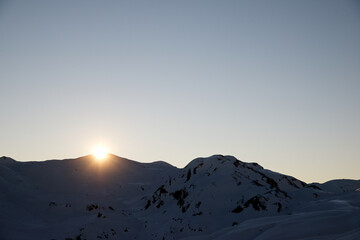 Sticker - Sunset in the Pyrenees