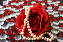 Pearls On A Rose