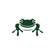 Frog icon logo design