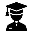 © Barudak Lier - student glyph icon