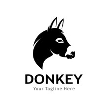 Donkey Head Logo