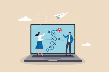 digital strategy, online marketing or social media communication plan, challenge or technology for b