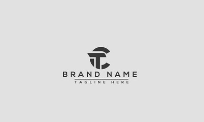 Wall Mural - Logo design letter TC . Elegant modern. Vector template.