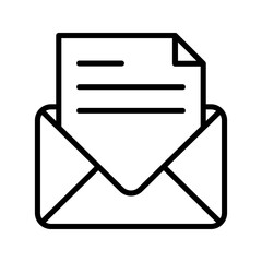 Envelope icon. email sign. vector illustration