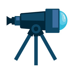 Wall Mural - telescope device space outer