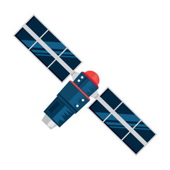 Wall Mural - satellite communication space outer