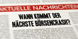 © Zerbor - Wann kommt der nächste Börsencrash
